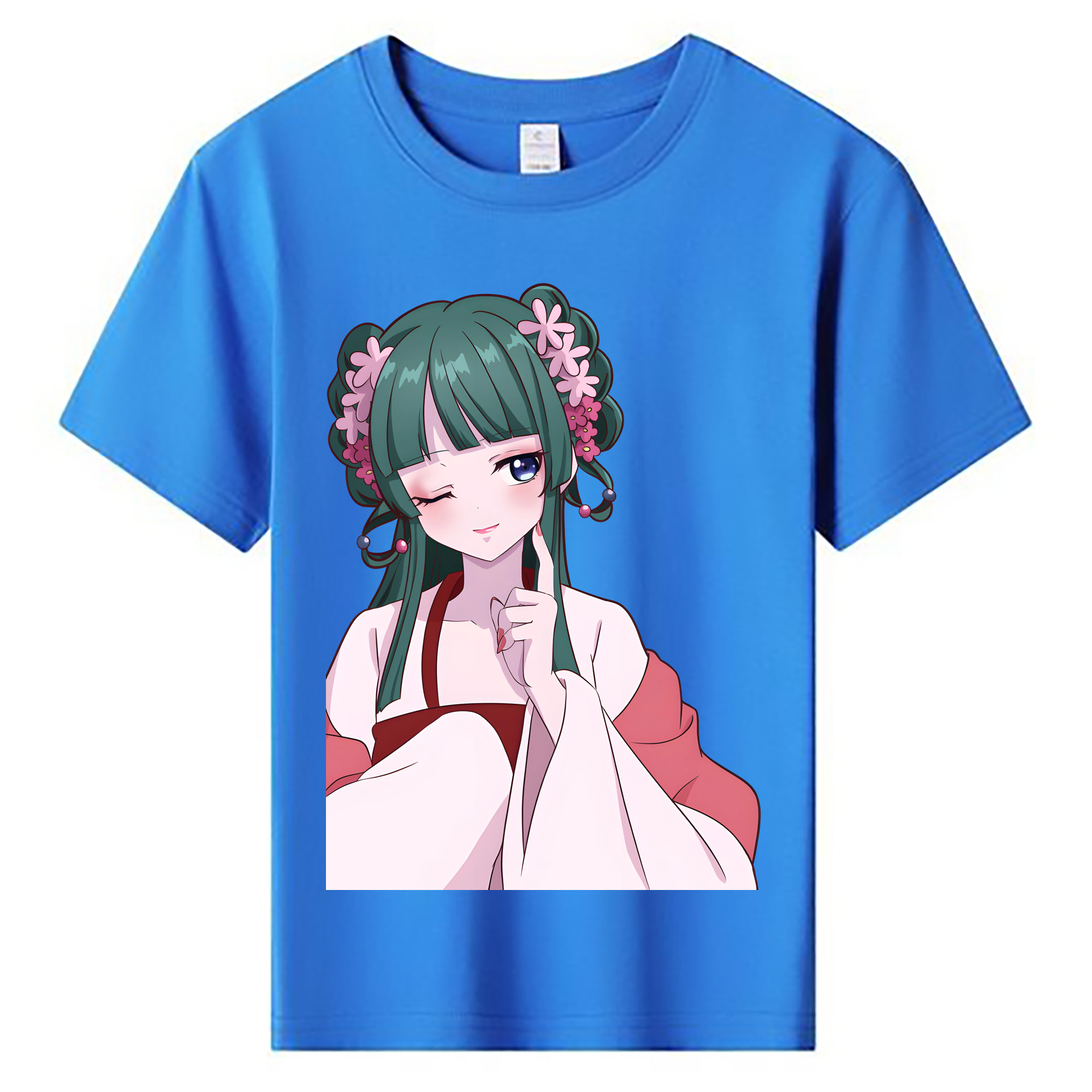 （画像用） 薬屋のひとりごと The Apothecary Diaries 綿100％キッズTシャツ（フロントプリント）